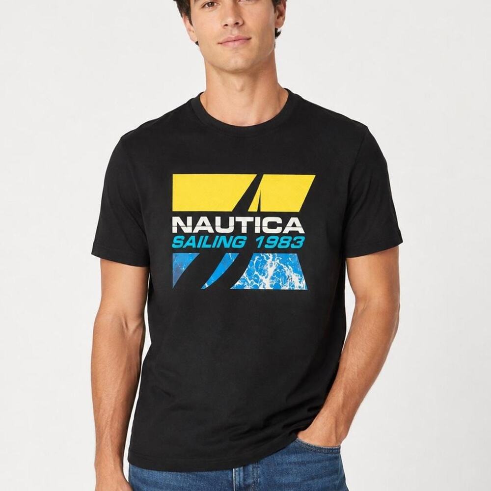 Nautica sailing 1983 graphic t shirt